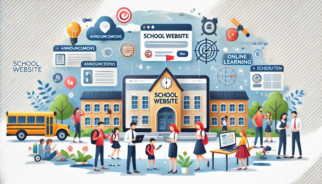 peran website sekolah